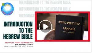 Read more about the article Introduction to the Hebrew Bible (Series)