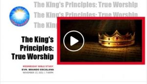 Read more about the article The King’s Principles: True Worship