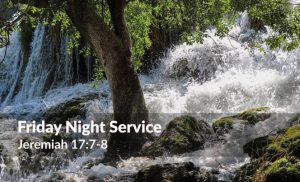 Read more about the article Friday Night Service (Jeremiah 17:7-8)