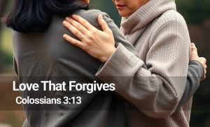 Read more about the article Love That Forgives (Colossians 3:13)