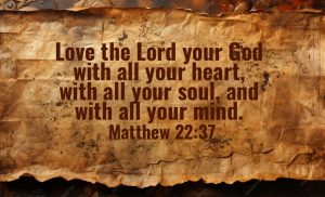 Read more about the article Love The Lord Your God (Matthew 22:37)