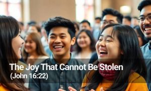 Read more about the article The Joy That Cannot Be Stolen (John 16:22)