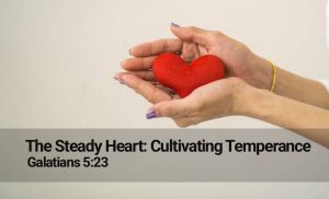 Read more about the article The Steady Heart: Cultivating Temperance. Developing Self-Control (Galatians 5:23)